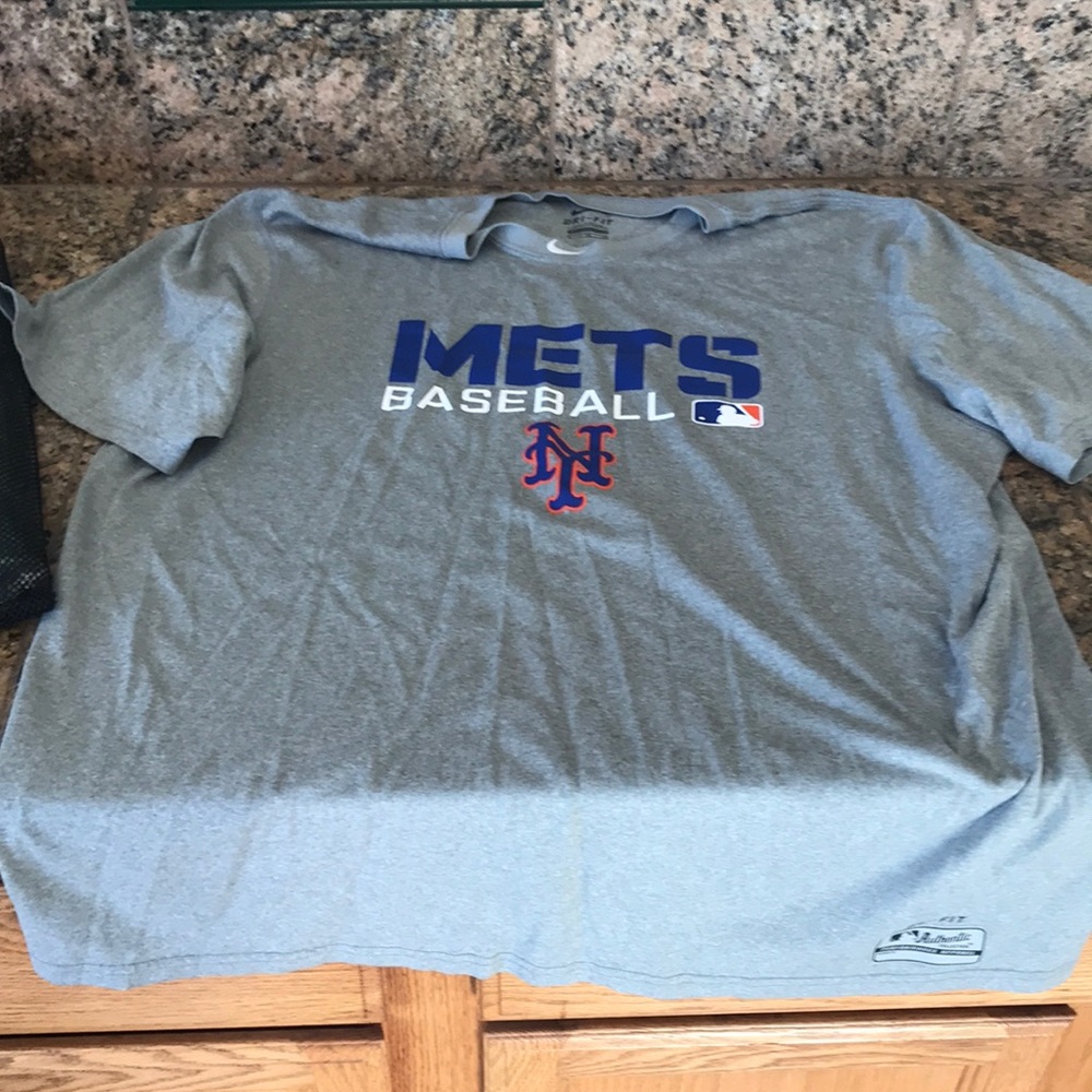 MLB authentic Nike Dry Fit T-Shirt Mets